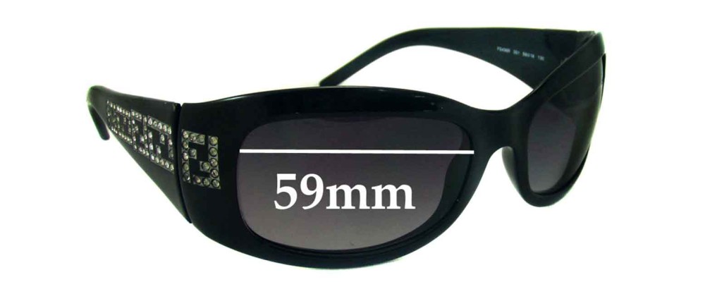 Fendi FS 436R Replacement Lenses 59mm 