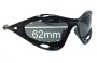 Sunglass Fix Lentilles de Remplacement pour Oakley Water Jacket - Vented Lenses - 62mm Wide 