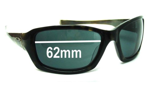 Sunglass Fix Replacement Lenses for Oakley Tangent - 62mm Wide 