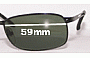 Sunglass Fix Replacement Lenses for Persol 2118-S - 59mm Wide 