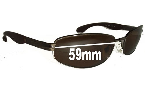 Sunglass Fix Replacement Lenses for Persol 2138-S - 59mm Wide 