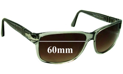 Sunglass Fix Replacement Lenses for Persol 2760-S - 60mm Wide 