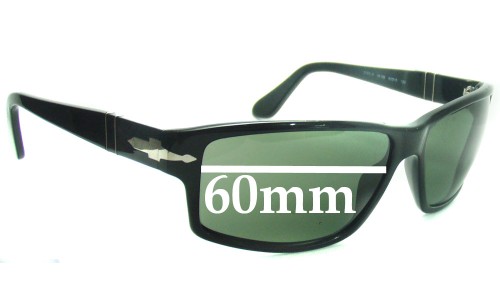 Sunglass Fix Replacement Lenses for Persol 2763 - 60mm Wide 