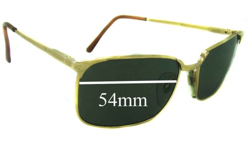 Sunglass Fix Replacement Lenses for Persol Ratti PM 501 - 54mm Wide 