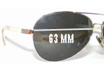 Ralph Lauren RL 002 9001 Ersatzlinsen 63mm wide 