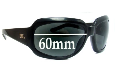 Ralph Lauren RL 8035 Replacement Lenses 60mm wide 