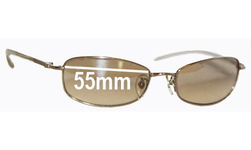 Ray Ban RB3231 Replacement Lenses 55mm wide 