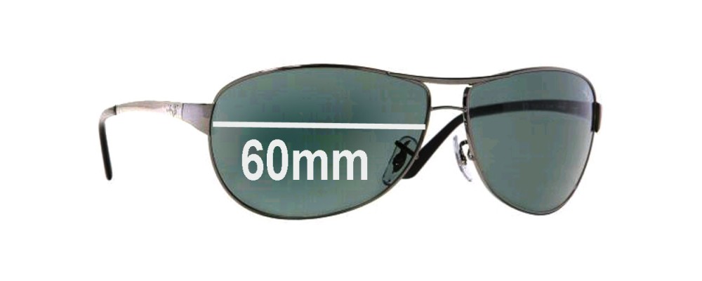 Ray Ban RB3342 Warrior Replacement 