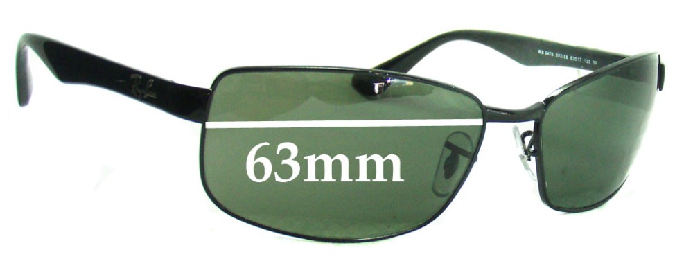 ray ban replacement lenses rb3478