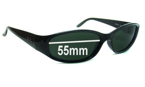Ray Ban RB4043 Replacement Lenses 55mm wide 