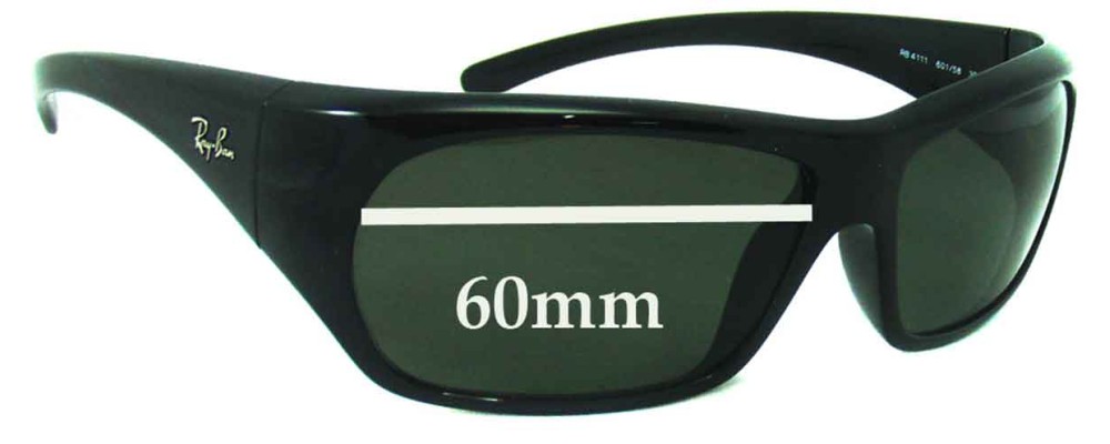 Ray Ban RB4111 Replacement Lenses 60mm 