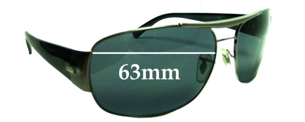 Ray Ban RB3357 Replacement Lenses 63mm 
