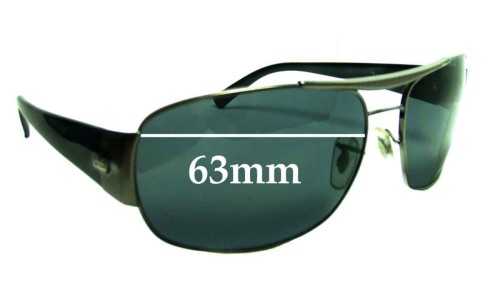 Ray Ban RB3357 Replacement Lenses 63mm wide 