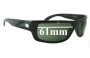 Sunglass Fix Replacement Lenses for Ray Ban RB4052 - 61mm Wide 