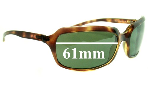 Sunglass Fix Replacement Lenses for Ray Ban RB4116 - 61mm Wide 
