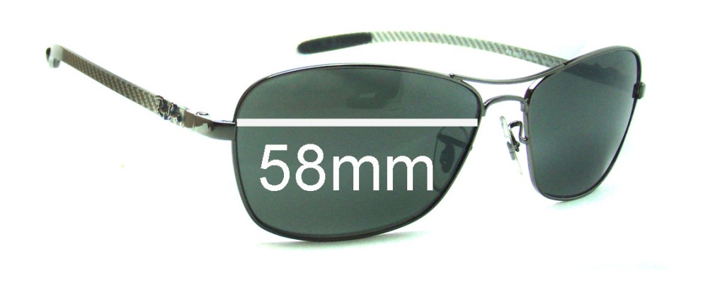 Ray Ban Tech RB8302 Replacement Lenses 