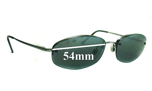 Sunglass Fix Replacement Lenses for Revo 3034 - 54mm Wide 