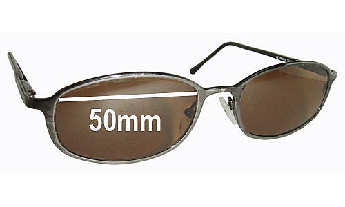 Sunglass Fix Replacement Lenses for Serengeti Unknown Model - 50mm Wide 
