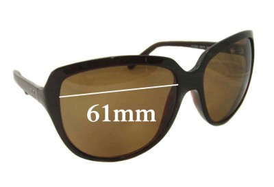 Dolce & Gabbana DG8069 Replacement Lenses 61mm wide 