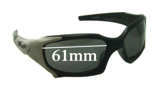 Sunglass Fix Replacement Lenses for Oakley Pit Boss - 61mm Wide 