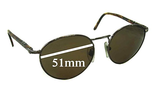 Sunglass Fix Replacement Lenses for Persol 2388-S - 51mm Wide 