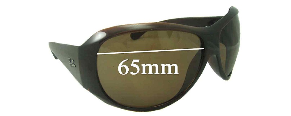 Ray Ban RB4104 Replacement Lenses 65mm 