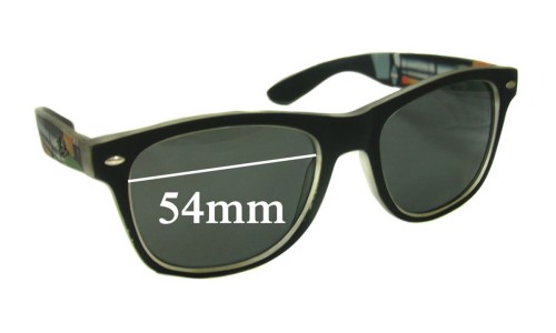 Sunglass Fix Replacement Lenses for Ray Ban RB2200 - 54mm Wide 