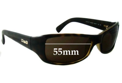 Dolce & Gabbana DG8027 Replacement Lenses 55mm wide 