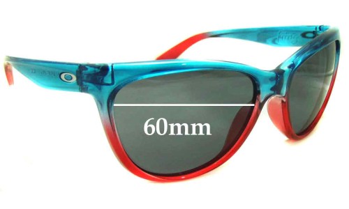 Sunglass Fix Replacement Lenses for Oakley Fringe - 60mm Wide 