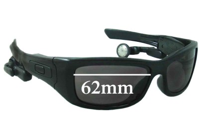 Oakley Split Thump Replacement Lenses 62mm wide 