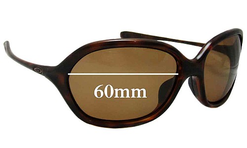 Sunglass Fix Replacement Lenses for Oakley Warm Up OO9176 - 62mm Wide 