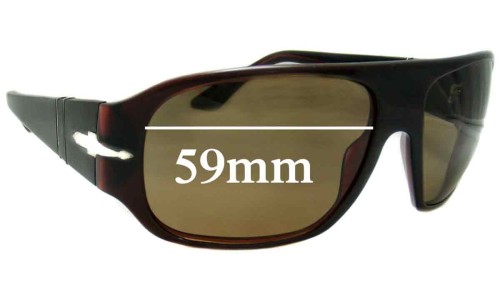 Sunglass Fix Replacement Lenses for Persol 2839-S - 59mm Wide 
