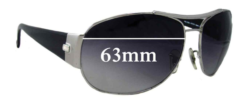 Ray Ban RB3358 Replacement Lenses 63mm 