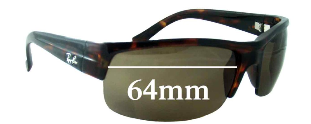 Ray Ban RB4079 Replacement Lenses 64mm 