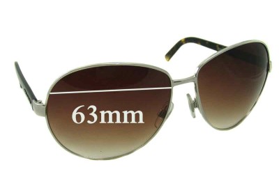 Dolce & Gabbana DG2079 Replacement Lenses 63mm wide 