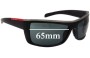 Sunglass Fix Replacement Lenses for Prada SPS02H & PS02HS - 65mm Wide 