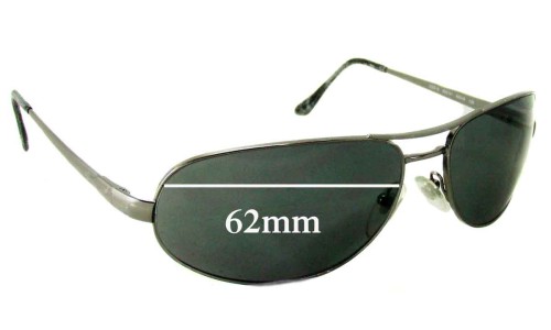 Sunglass Fix Replacement Lenses for Persol 2283-S - 62mm Wide 