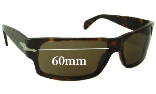 Sunglass Fix Replacement Lenses for Persol 2720 - 60mm Wide 