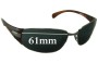 Sunglass Fix Replacement Lenses for Ray Ban RB3275 - 61mm Wide 