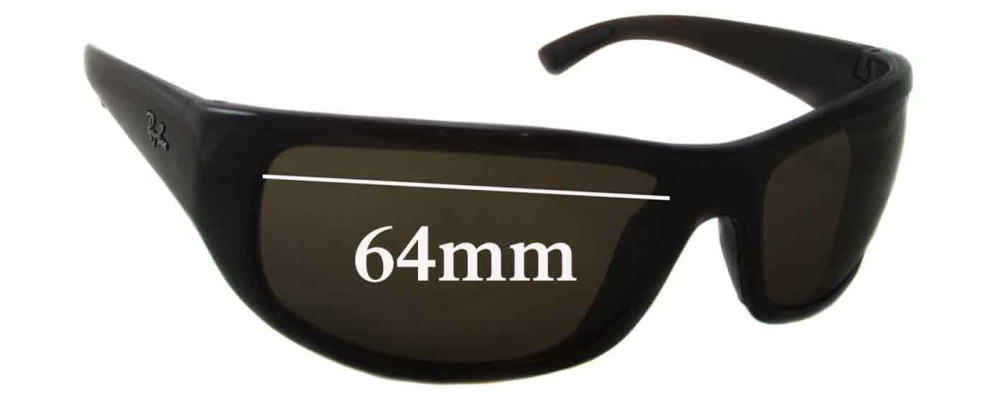 Ray Ban RB4176 64mm Replacement Lenses