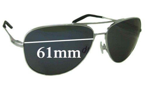 Sunglass Fix Replacement Lenses for Revo 3087 - 61mm Wide 