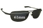 Sunglass Fix Replacement Lenses for Revo RE8001 - 61mm Wide 