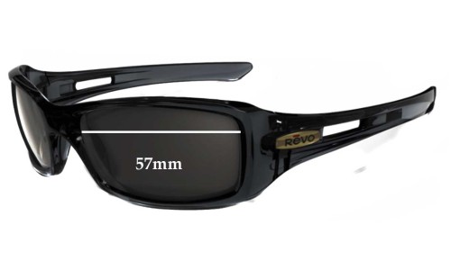 Sunglass Fix Replacement Lenses for Revo 4039 - 57mm Wide 