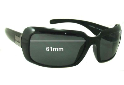 Arnette Infamous II AN4112 Replacement Lenses 61mm wide 
