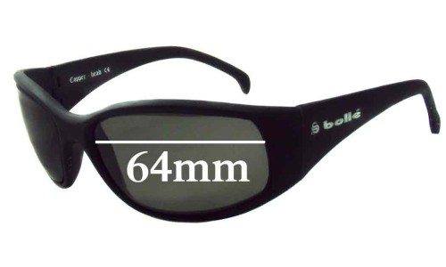 Sunglass Fix Replacement Lenses for Bolle CopperHead - 64mm Wide 