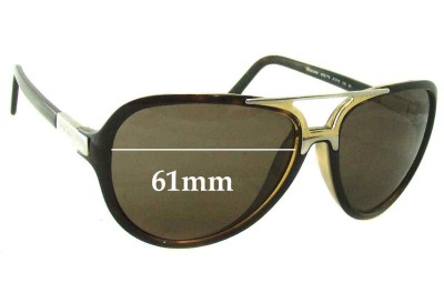 Dolce & Gabbana DG6044 Replacement Lenses 61mm wide 