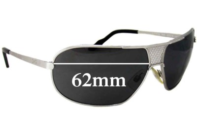 Dolce & Gabbana DG2136 Replacement Lenses 62mm wide 
