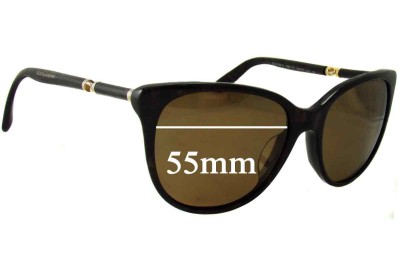 Dolce & Gabbana DG4156A Replacement Lenses 55mm wide 