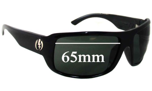 Sunglass Fix Replacement Lenses for Electric KW - 65mm Wide 