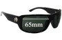 Sunglass Fix Replacement Lenses for Electric KW - 65mm Wide 